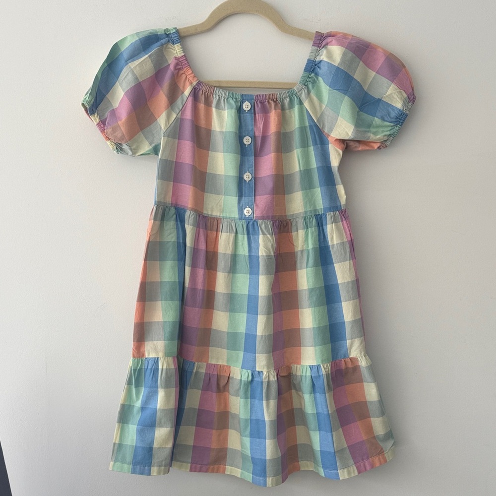 Gap kids, Colorful Plaid Kids Dress